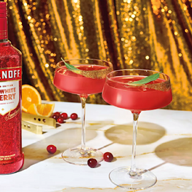 Smirnoff Red White and Merry Vodka 750ml - Limited Edition - Imported From USA - NEW