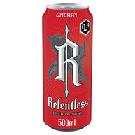 Relentless Cherry Energy Drink12 x 500ml PMP £1.19