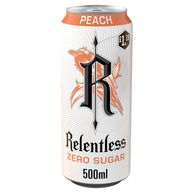 Relentless Peach Zero Sugar 12 x 500ml PM £1.19
