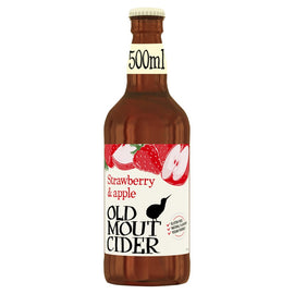 Old Mout Cider Strawberry & Apple Bottle 12 x 500ml