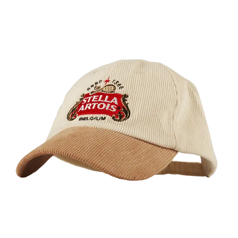 Stella Artois Corduroy Logo Cap