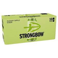 Strongbow Cloudy Apple Cider Cans 10x440ml