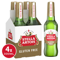 Stella Artois Gluten Free Lager Bottles 4x330ml