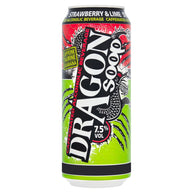 Dragon Soop Strawberry & Lime case of 8x500ml Cans