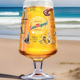 San Miguel 2024 Limited Edition Chalice Pint Glass