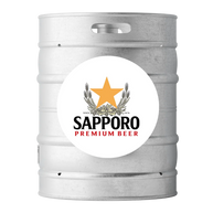 Sapporo Keg - 50Lt / 11 Gall / 88 Pints