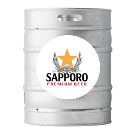 Sapporo Keg - 50Lt / 11 Gall / 88 Pints