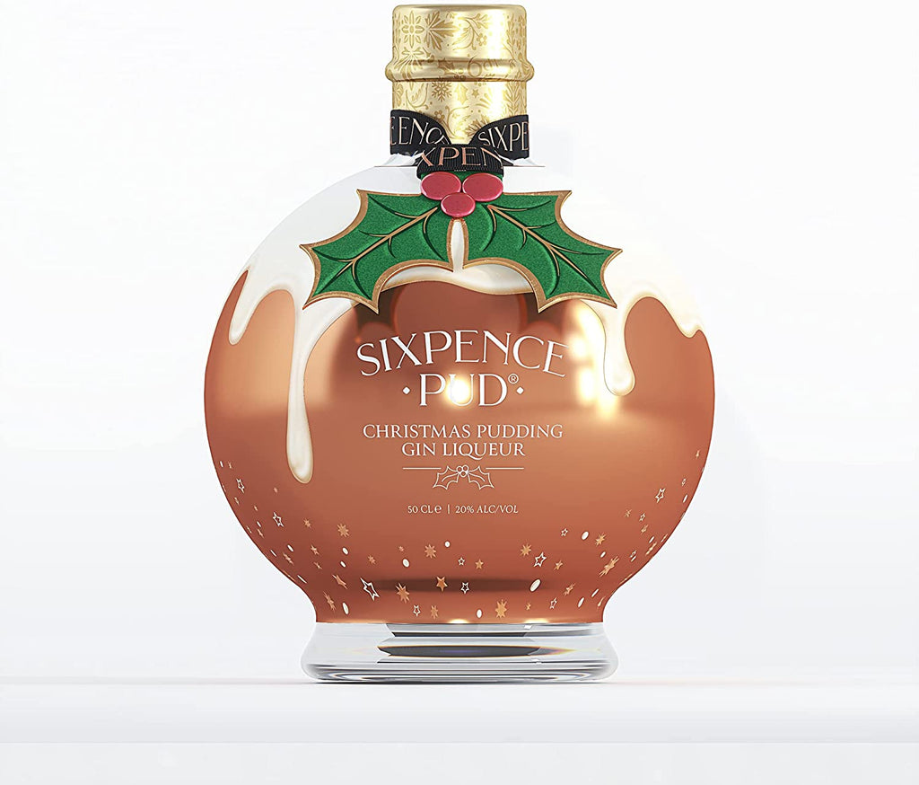 Sixpence Pud Christmas Pudding Gin Liqueur, 50cl
