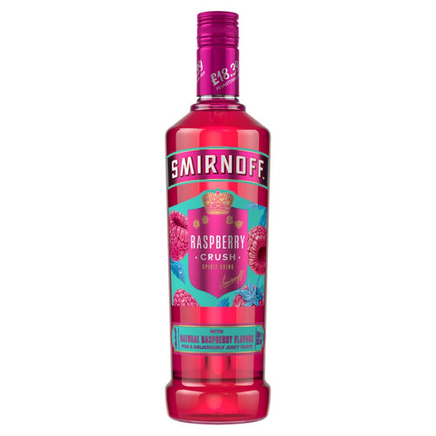 Smirnoff Raspberry Crush Vodka 70cl P.M £18.39