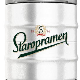 Staropramen Lager Keg - 50lt / 11 Gall / 88 Pints
