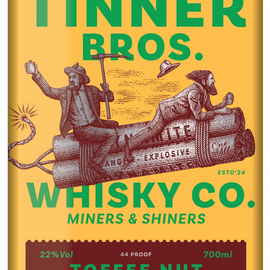 Tinner Bros Toffee Nut Whisky Liqueur 70cl