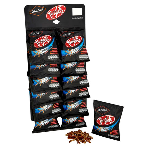Jacob's Twiglets Baked Grab Bag Snacks 12 x 45g