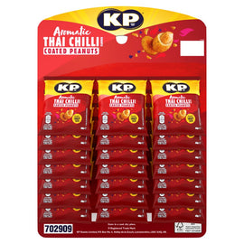 КР Aromatic Thai Chilli Coated Peanuts 21 x 40g - Pub Card