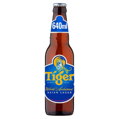 Tiger Singapore Beer 12x640ml Bottles