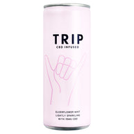 Trip CBD Infused Elderflower Mint 12 x 250ml Cans
