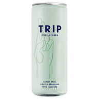 Trip CBD Infused Lemon Basil 12 x 250ml Cans