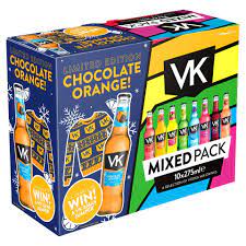VK Mixed Pack A Selection of Vodka Mix Drinks 10 x 275ml - Limited Edition Pack