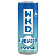 WKD Blue Lagoon Cocktail 12 x 330ml RTD Cans