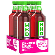 WKD Alcoholic Berry Blast 6 x 700ml Bottles