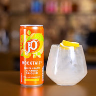J2O White Peach & Mango Daiquiri Mocktail 250ml Can
