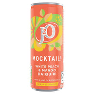 J2O White Peach & Mango Daiquiri Mocktail 250ml Can