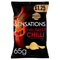 Walkers Sensations Thai Sweet Chilli Crisps £1.25 RRP PMP 15 x 65g