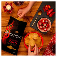 Walkers Sensations Thai Sweet Chilli Crisps £1.25 RRP PMP 18 x 65g