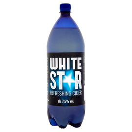 White Star Refreshing Cider 6 x 2 Litres - Dated Apr 24