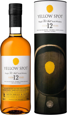 Yellow Spot Single Pot Still Irish Whiskey Aged 12 Years 70cl