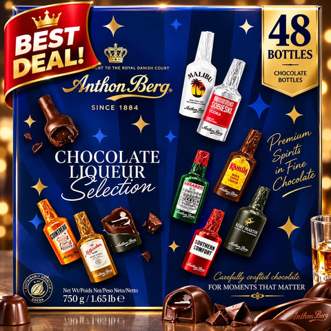 Anthon Berg 48 Chocolate Liqueur Selection 750g