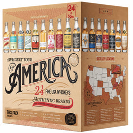 Luxury Whisky Advent Calendar - American Edition - Tour Of America