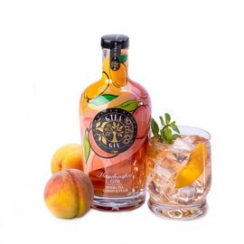 GTea Gins Tea Infused Flavoured Apricot and peach Gin 70cl
