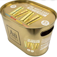 Au Vodka Ice Bucket with 8 Pre Mixed 330ml Cans (4 Different Flavours)