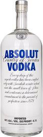 Absolut Blue Vodka 4.5 Litre - Rehobam