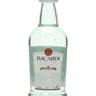 Bacardi Superior White Rum Christmas Card Mini Gift Box 5cl