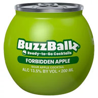 BuzzBallz Forbidden Apple Sour Apple Cocktail 200ml - NEW Flavour