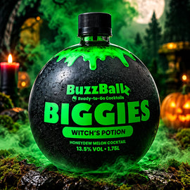 Buzzballz Cocktails Biggies - Witch's Potion 1.75Lt - Glow in the dark!!