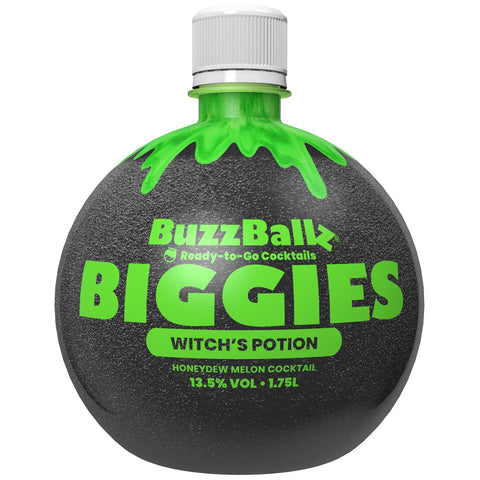 Buzzballz Cocktails Biggies - Witch's Potion 1.75Lt - Glow in the dark!!