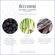 Belvedere Organic Infusions Blackberry & Lemongrass 70cl