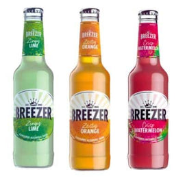 Breezer Zesty Orange 12 x 275ml Bottles - Ready to Drink - NEW