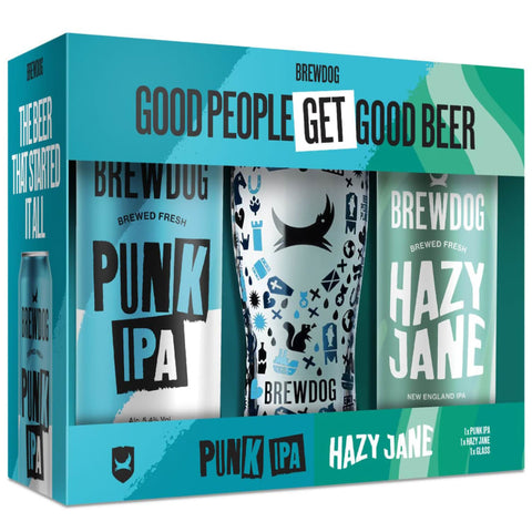 BrewDog Beer & Glass Gift Set