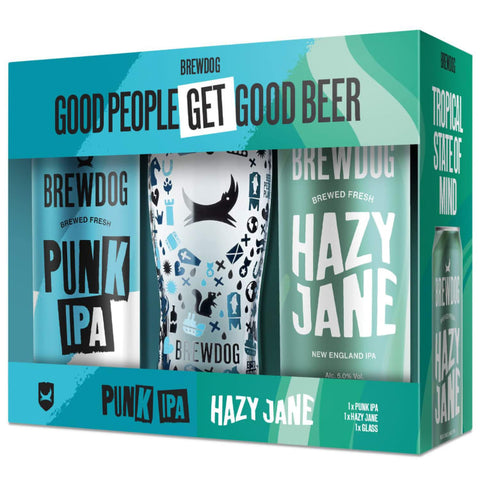 BrewDog Beer & Glass Gift Set