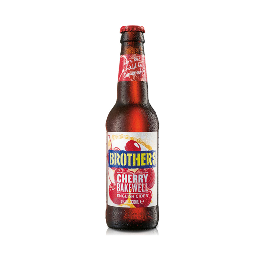 Buy Brothers Cherry Bakewell Cider 24 x 330ml Online 365 Drinks