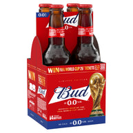 Budweiser Zero 0% Alcohol Free Lager Beer 24 x 330ml Bottles
