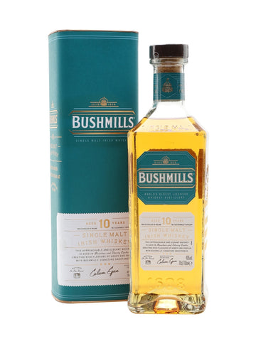 Bushmills 10 Year Old Single Malt Irish Whiskey 70cl