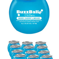 Buzzballz Berry Cherry Limeade Box of 12 x 20cl - NEW