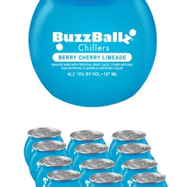 Buzzballz Berry Cherry Limeade Box of 12 x 20cl - NEW