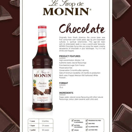 Monin Chocolate Syrup 70cl