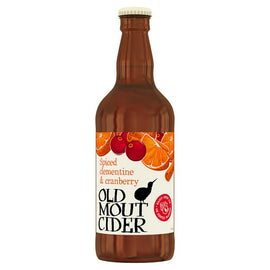 Old Mout Cider Spiced Clementine & Cranberry Warm & Cold Serve Bottle 12 x 500ml - NEW