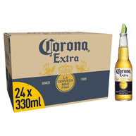 Corona Extra Premium Lager Beer Bottles 24x330ml